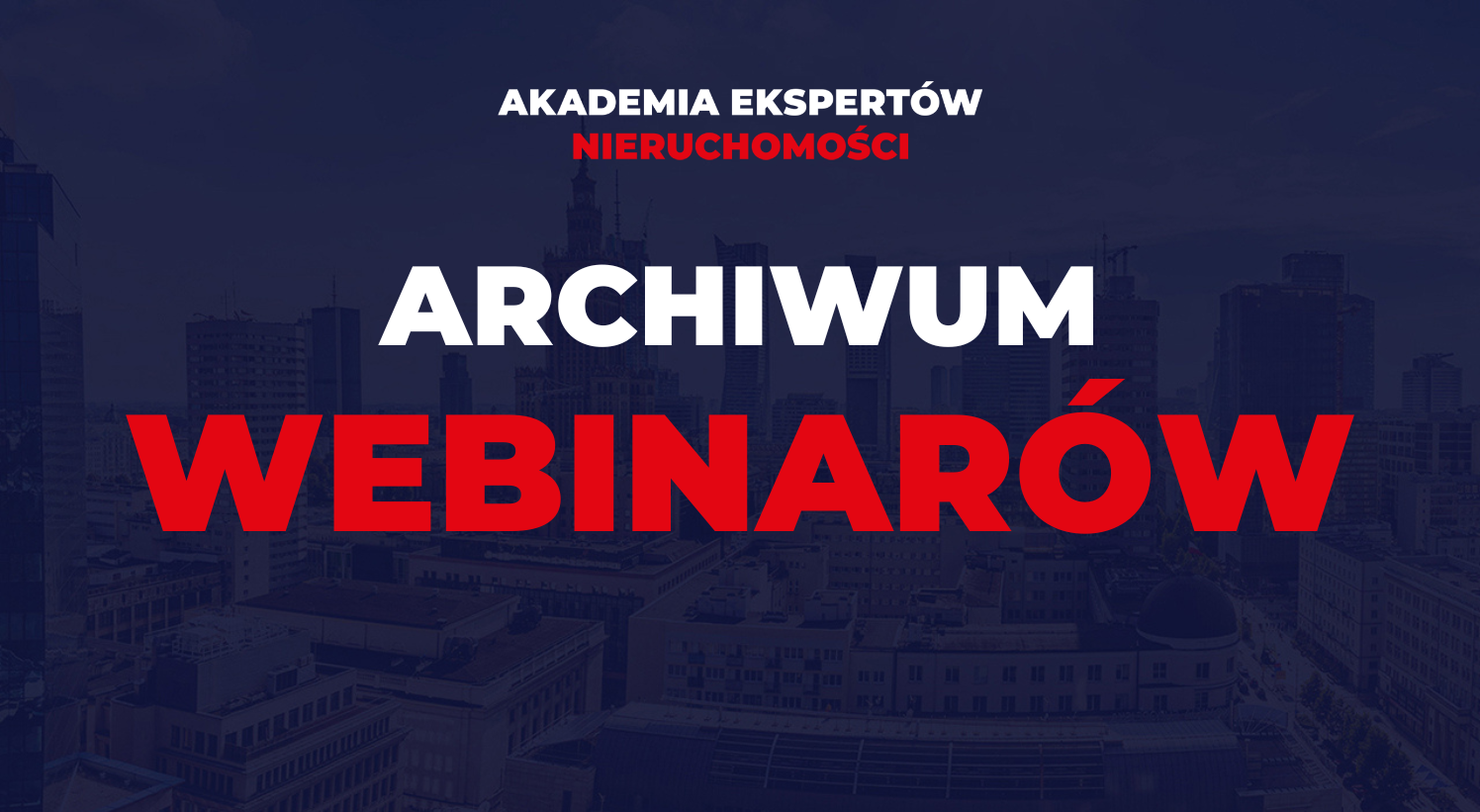 Archiwum Webinarów